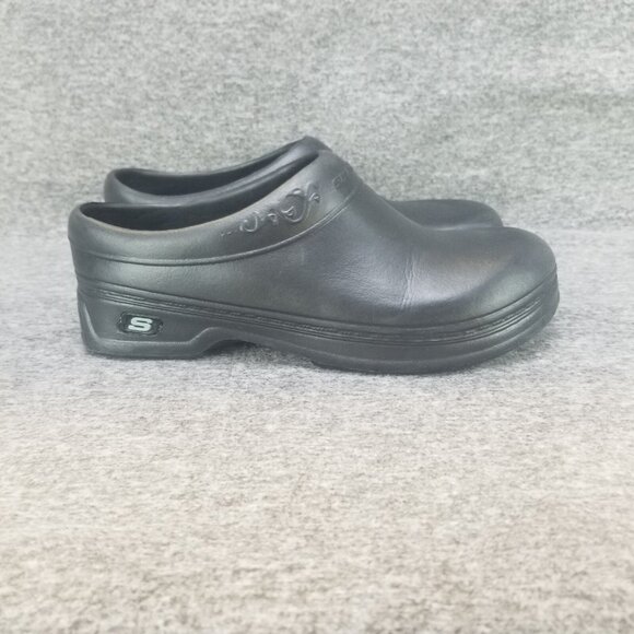 ✅SKETCHERS Work Oswald-Clara Womens 6 Slip-Resistant Work Clog Comfort Foam shoe - Picture 7 of 10